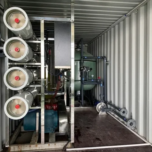 mobile containerized reverse osmosis ro system